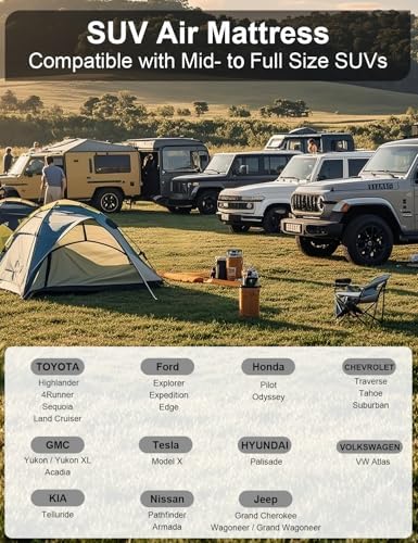 Umbrauto Premium Air Mattress for Full Size SUV