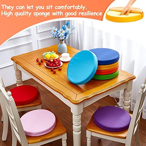Juexica 8 Pcs Extra Thick Floor Cushions for Kids