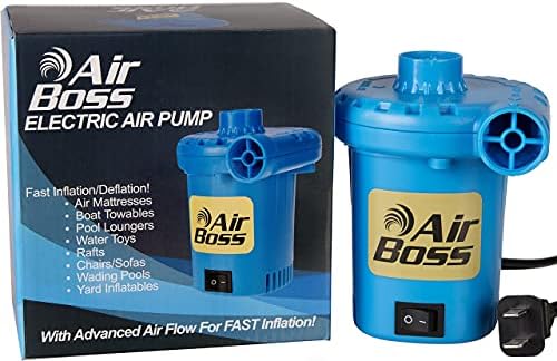 Fast Fill Air Pump with 3 Nozzles for Inflatables