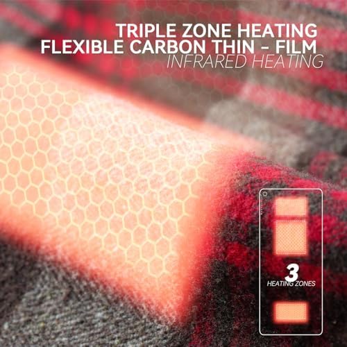 Zireot Heated Sleeping Pad with 3 Zones and 13500mAh Battery 1