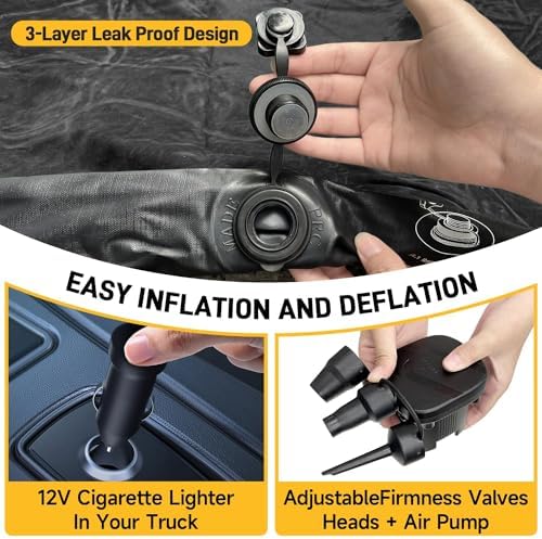 Umbrauto Full Size Truck Bed Air Mattress with Pump 1