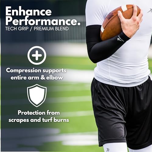 CompressionZ Youth Arm Sleeves - UV Protection for Sports