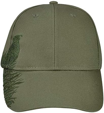 Mens Camo Fishing Hat Adjustable 3D Embroidered
