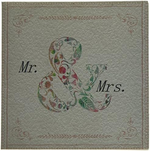 CR Gibson Mr Mrs Greeting Card Set 2pc 3 W x 3 H