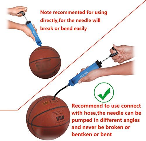 SKOLOO 10 Hand Air Pump for Sports Balls and Balloons