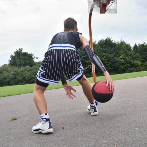 COOLOMG Compression Arm Sleeves for Football Volleyball Baseball