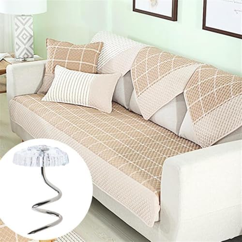 20Pcs Clear Head Tacks for Bed Skirt and Slipcovers