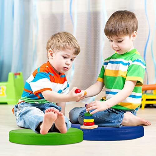 Juexica 8 Pcs Extra Thick Floor Cushions for Kids