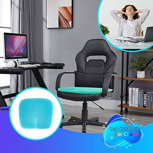 masteymoh Gel Seat Cushion for Long Sitting and Pressure Sores Relief