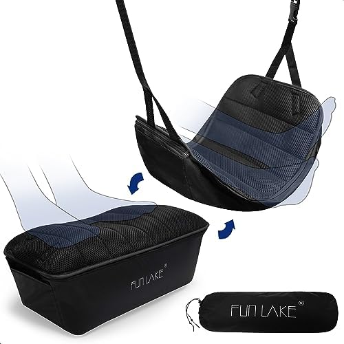 FunLake 2-in-1 Airplane Footrest Pillow