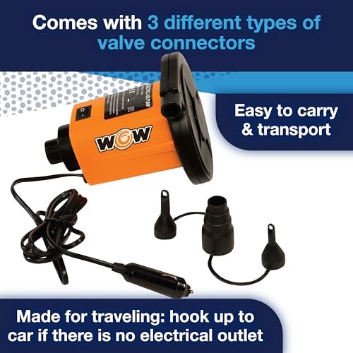 WOW Sports Electric Air Inflator with 10 PSI