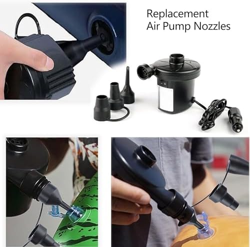 YIAOSUA 2 Pack Inflatable Pump Nozzles with 3 Sizes
