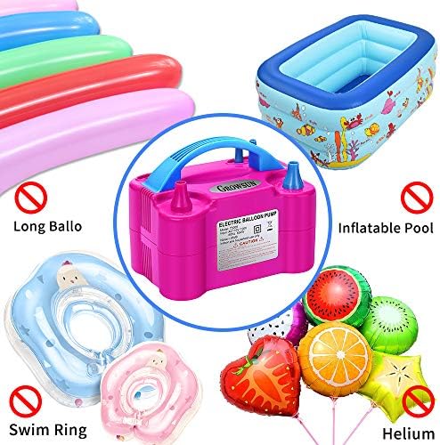 Growsun 600W Dual Nozzle Balloon Inflator 110V