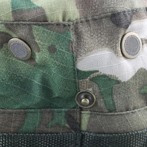 Camouflage Bucket Boonie Hat for Men Women Adjustable Windproof