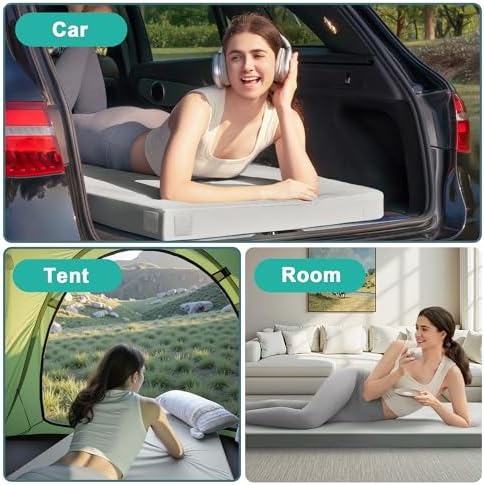 Eiayeebil Memory Foam Camping Mattress Pad 1