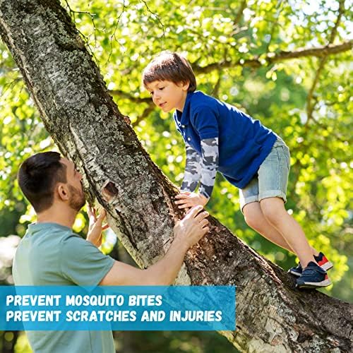Yahenda 10 Pair Camouflage UV Protection Arm Sleeves for Kids 4-7