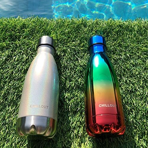 CHILLOUT LIFE 12 oz Insulated Cola Bottle for Kids and Adults