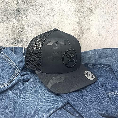 HOOEY O Classic 6-Panel Adjustable Trucker Hat with Logo 1