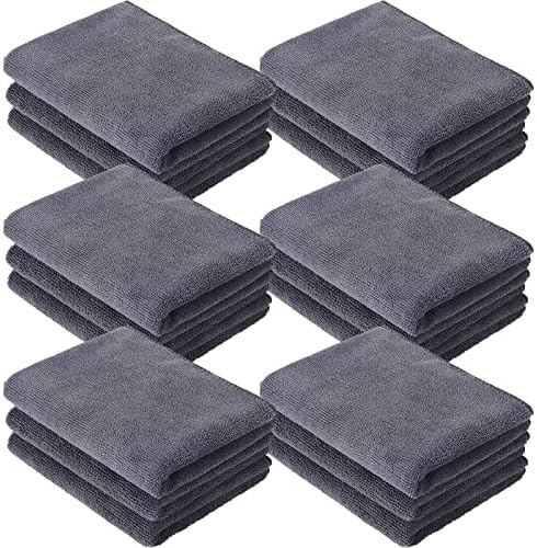 Handepo 12 Pcs Microfiber Gym Workout Towels 360 GSM