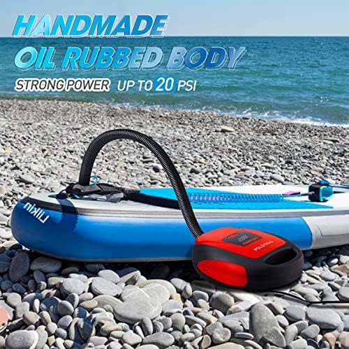 Polotrag Paddle Board Pump - Sup Pump Electric Portable with Auto-OffDeflation